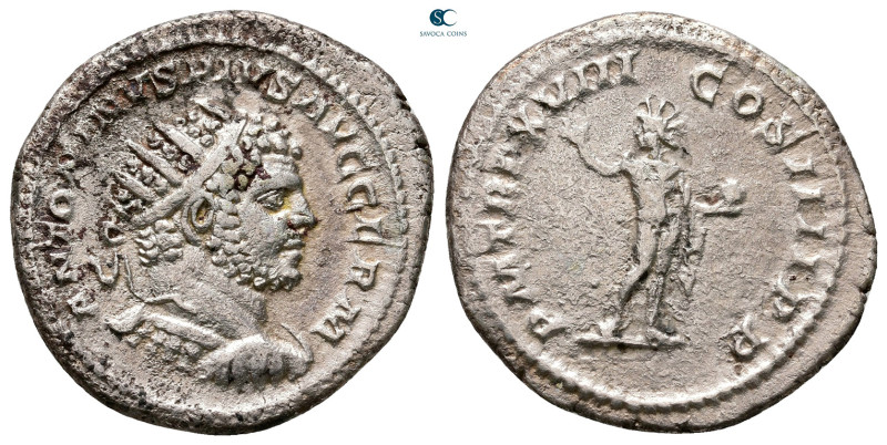 Caracalla AD 198-217. Rome
Antoninianus AR

24 mm, 4,62 g



Very Fine