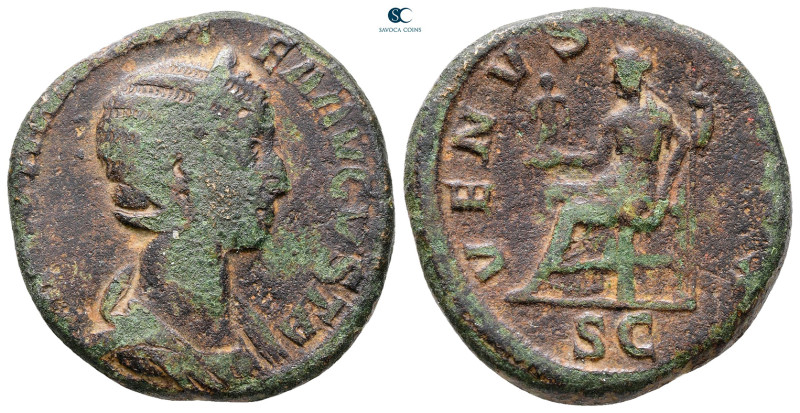 Julia Mamaea. Augusta AD 225-235. Rome
Sestertius Æ

28 mm, 16,47 g



Ne...