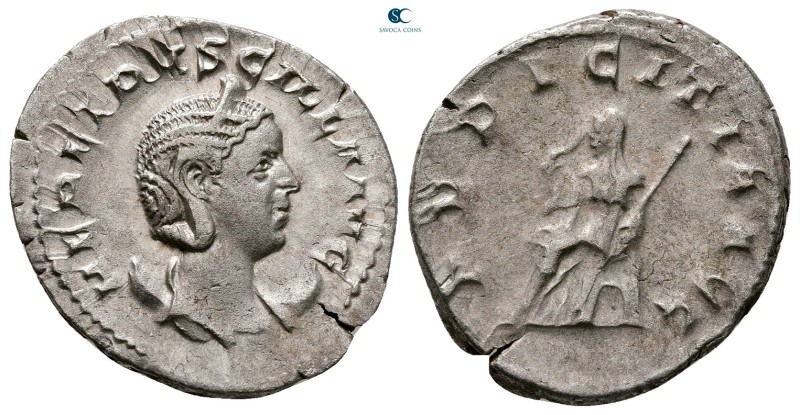 Herennia Etruscilla AD 249-251. Rome
Antoninianus AR

24 mm, 3,48 g



Ve...