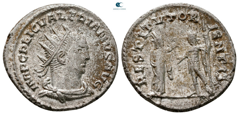 Valerian I AD 253-260. Samosata
Billon Antoninianus

23 mm, 3,95 g



Ver...