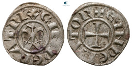 Italy. Sicily. Messina. Henry VI and Constance AD 1194-1197. Denaro BI