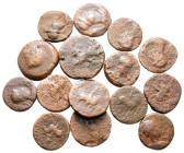 Lot of ca. 15 kushan bronze coins / SOLD AS SEEN, NO RETURN!
Fine