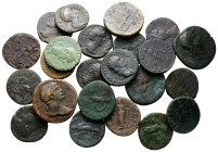 Lot of ca. 23 roman bronze coins / SOLD AS SEEN, NO RETURN!Nearly Very Fine
