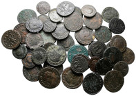 Lot of ca. 50 roman bronze coins / SOLD AS SEEN, NO RETURN!Very Fine