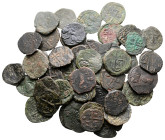 Lot of ca. 50 medieval bronze coins / SOLD AS SEEN, NO RETURN!
Nearly Very Fine
