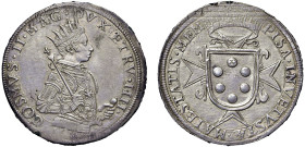 PISA - COSIMO II DE MEDICI (1608-1630) - Tallero
Argento - 28,10 gr.
Dritto: Busto corazzato a destra con corona radiata. Scettro gigliato nella man...