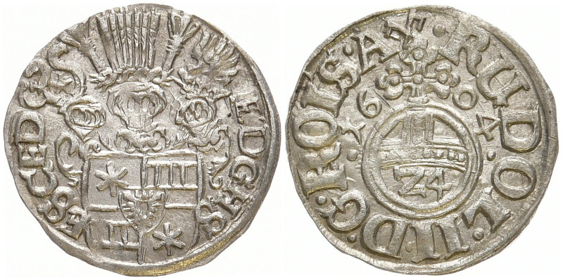 SCHLESWIG - HOLSTEIN - SCHAUENBURG
Ernst III., 1601 - 1622. Groschen 1604, mit ...