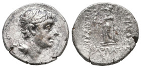 Cappadocia, Dracma, Ariobarzanes III (52-42), c. 52-50 a.C., AR, . Testa barbata e diademata di Ariobarzanes III a d., Rv. BAΣIΛEΩΣ APIOBAPZANOV EVΣEB...