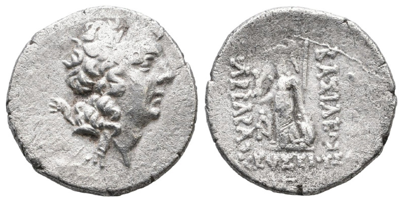 Kingdom of Cappadocia, Ariarathes V Eusebes (ca. 163-130 BC), AR drachm, Eusebei...