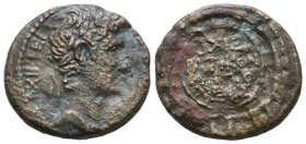 Seleucis and Pieria. Antioch. Augustus 27 BC-AD 14. Dated year 29 of the Actian Era = 3/2 BC
Bronze Æ

Weight: 7,3 gr
Diameter: 22,8 mm