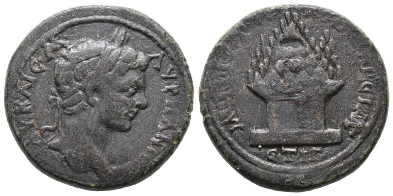 Cappadocia, Caesarea (198-217) Caracalla AE (Bronze) year 13 of Septimius Severu...