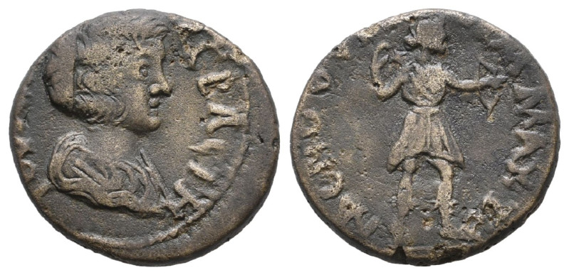 Julia Domna., AD 193-217 Bronze AE

Weight: 4 gr 
Diameter: 17,8 mm