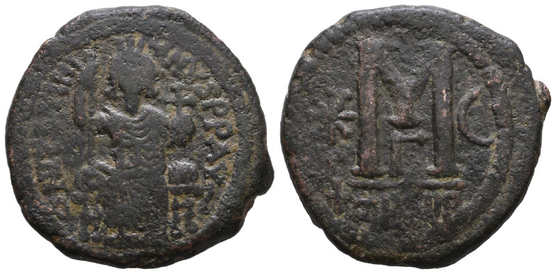 JUSTINIAN I (1/08/527-14/11/565)
Date: 529-533
Name of the workshop: Théoupoli...