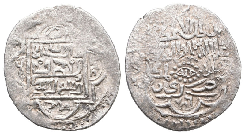 Eretnid AR Aqche, Ala al-Din 'Ali, countermark (Lillah)

Weight: 1,5 gr
Diame...