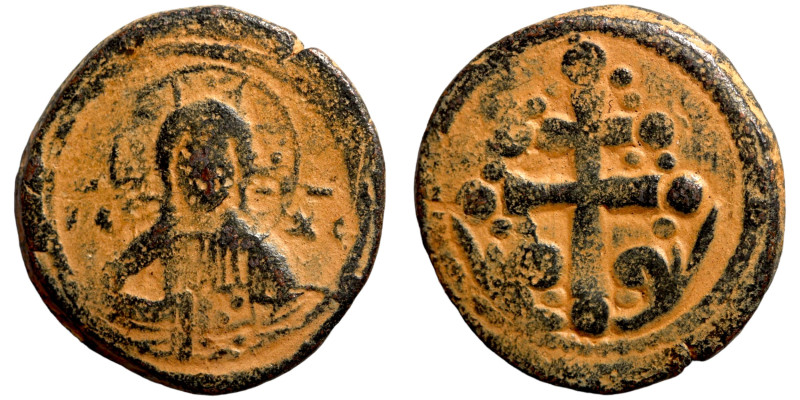 Byzantine coin Byzanz. Artifically patinated

27mm 7,08g