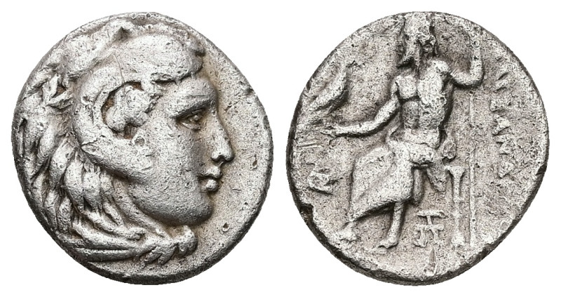 Kings of Macedon, Alexander III 'the Great'. AR Drachm, 4.15 g 17.37 mm. 336-323...