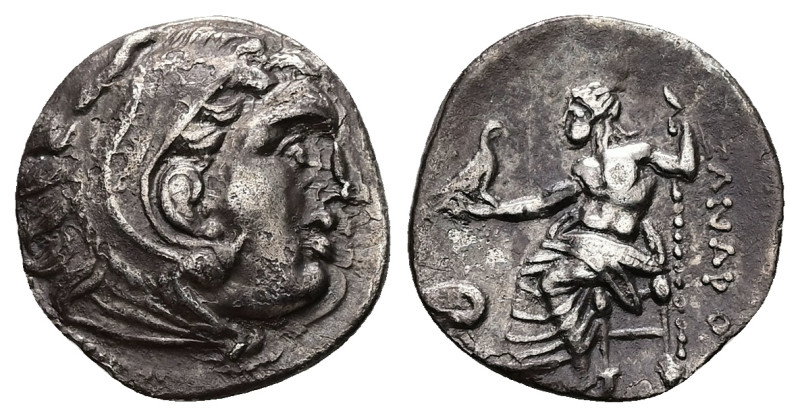 Kings of Macedon, Alexander III 'the Great'. AR Drachm, 3.51 g 18.17 mm. 336-323...