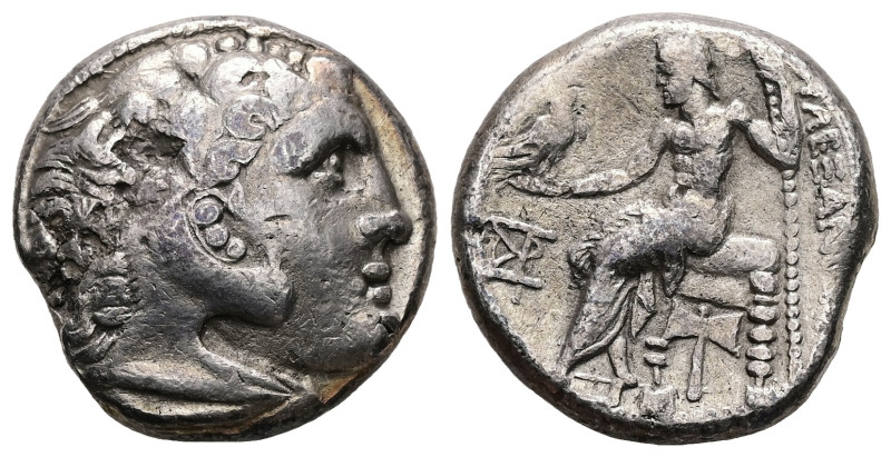 Kings of Macedon, Alexander III 'the Great'. AR Tetradrachm, 11.96 g 24.89 mm. 3...