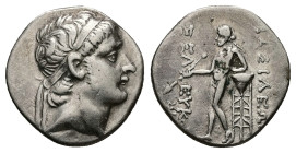 Seleukid Kingdom, Seleukos II Kallinikos, AR Drachm, 4.11 g 18.08 mm. 246-226 BC. Uncertain mint in Asia Minor.
Obv: Diademed head of Seleukos II to r...