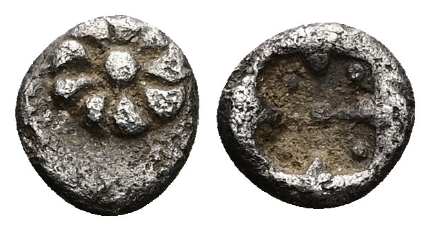 Ionia, Uncertain, Erythrai?. AR Tetartemorion, 0.14 g 4.87 mm. Circa 530-480 BC....