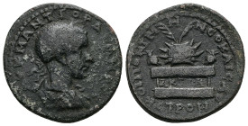 Pontus, Neocaesarea. Gordian III, AD 241-242 (Year ΡΟΗ = 178). AE. 15.77 g. 29.64 mm.
Obv: ΑΥ Κ Μ ΑΝΤ ΓΟΡΔΙ[ΑΝΟϹ ϹΕ]. Laureate, draped and cuirassed ...