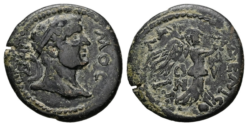 Lydia, Philadelphia. Pseudo-autonomous, c. AD 3rd century. AE. 6.69 g. 23.77 mm....