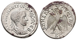 Syria, Antioch. Gordian III, AD 238-244. AR, Tetradrachm. 11.83 g. 27.31 mm. 
Obv: ΑΥΤΟΚ Κ Μ ΑΝΤ ΓΟΡΔΙΑΝΟϹ ϹΕΒ. Laureate, draped and cuirassed bust of...