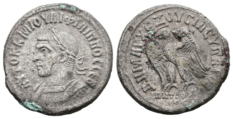 Syria, Antioch. Philip II, AD 247-249. AR, Tetradrachm. 11.37 g. 27.23 mm.
Obv: ...