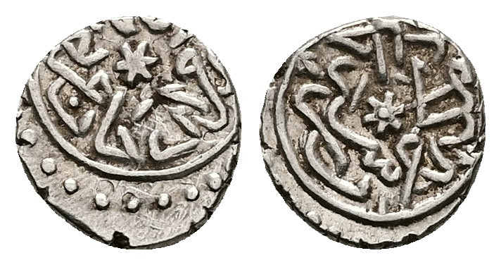 Islamic. Ottoman Empire. AR, Akçe / Akce. 0.93 g. 10.66 mm. 
Obv: Islamic legend...