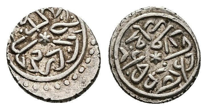 Islamic. Ottoman Empire. AR, Akçe / Akce. 0.94 g. 10.81 mm.
Obv: Islamic legend....