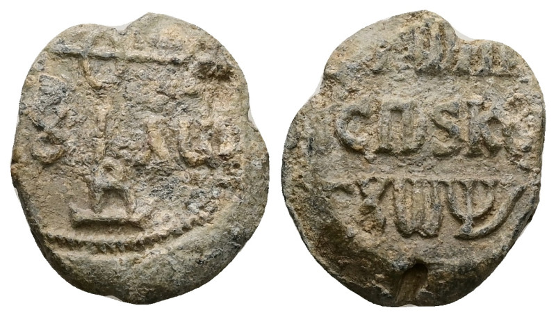 PB Byzantine seal of N. (imperial) protospatharios and komes of the Opsikion (AD...