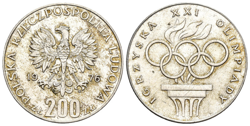 Polonia - Repubblica popolare (1952-1989 ) - 200 Zlotych 1976 - Y# 86

BB/SPL...