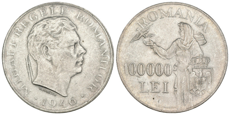 Romania - 100.000 Lei 1946 - KM#71 - Ag

qSPL

SPEDIZIONE SOLO IN ITALIA - S...