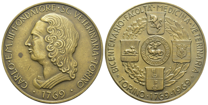 Medaglia commemorativa del Bicentenario della Facoltà di Medicina Veterinaria di...