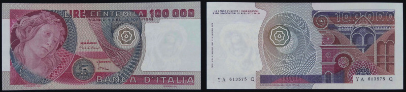 Repubblica Italiana - 100.000 Lire - Primavera di Botticelli - 10/05/1982 - Gig....