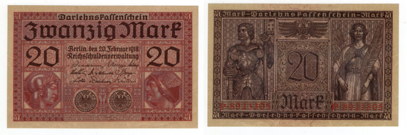 Germania - Guglielmo II (1888-1918) 20 Mark 1918 - P#57

qFDS

SPEDIZIONE SO...