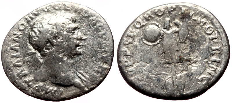 Trajan (98–117) AR Denarius (Silver, 2.68g, 19mm) Rome, 107-108
Obv: IMP TRAIANO...