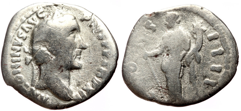 Antoninus Pius (138-161) AR Denarius (Silver, 2.04g, 18mm) Rome, 149-150 
Obv: A...