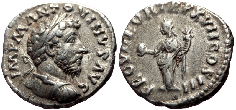 *Rarely on the market with this bust type*
Marcus Aurelius (161-180) AR Denarius...