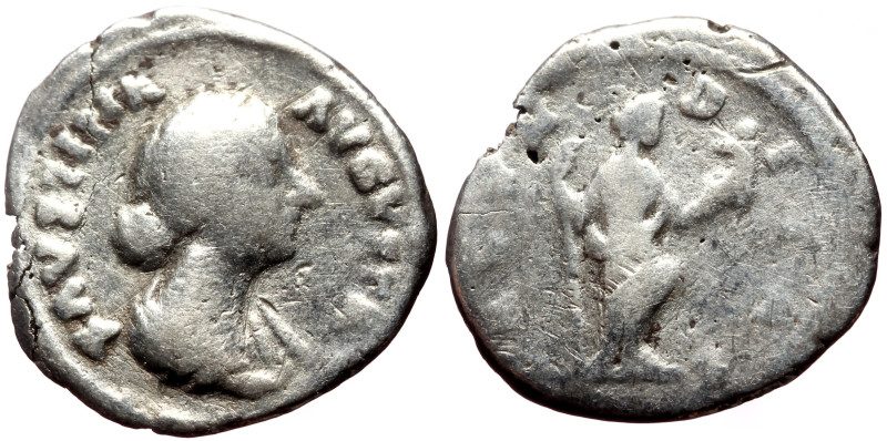 Faustina II (daughter of Antoninus Pius and wife of Marcus Aurelius) AR Denarius...