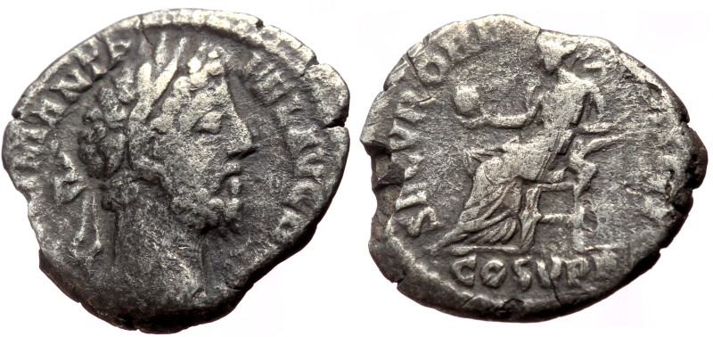 Commodus (177-192) AR Denarius (Silver, 17mm, 2.33g) Rome, 189.
Obv: M COMM ANT ...