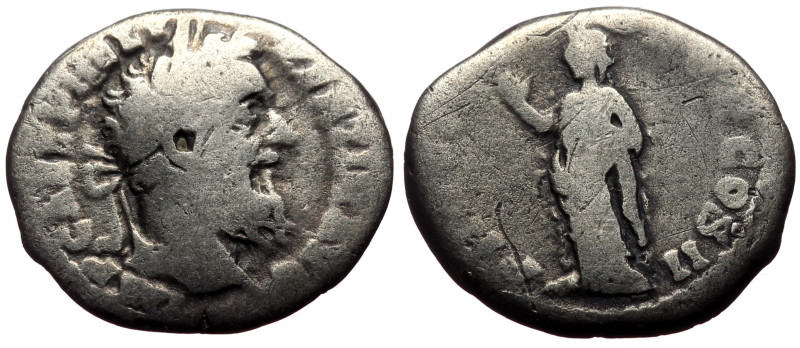 *Scarce* Pertinax (193) AR Denarius (Silver, 2.80g, 17mm) Rome
Obv: IMP CAES P ...