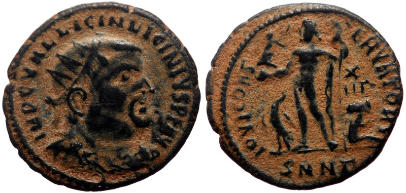 Licinius I AE (Bronze, 2.80g, 18mm) Nicomedia, 321-324. 
Obv: IMP C VAL LICIN LI...