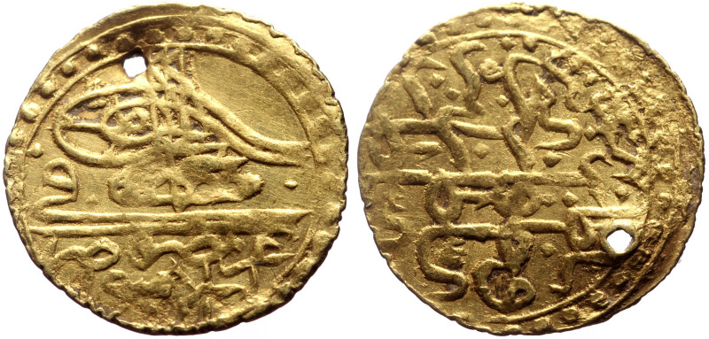 Ottoman Empire, unidentified ruller, AV Ashrafi (Gold, 15mm, 1.27g)