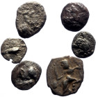 6 Greek AR coins (Silver, 3.33g)