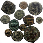 12 Ancient AE coins (Bronze, 59.34g)