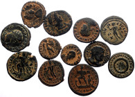 12 Ancient AE coins (Bronze, 42.75g)