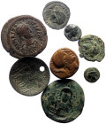 8 Ancient AE coins (Bronze, 33.50g)