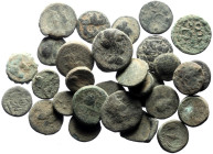 30 Ancient AE coins (Bronze, 126.83g)