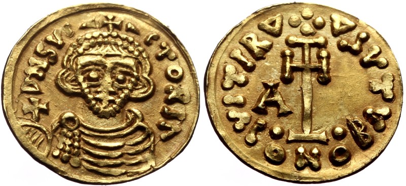 *just 1 specimen recorded by acsearch*
Lombards, Beneventum AV Tremissis (Gold,...